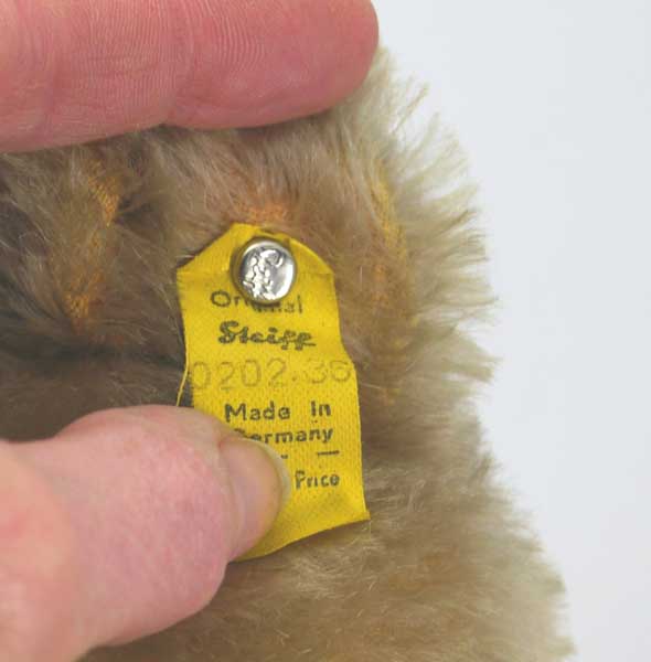 steiff tag identification