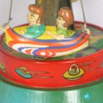 image of West German space carousel riders