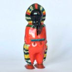 image of reverse of Chein indian windup tin toy