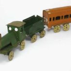 image of JEP tin train penny toy