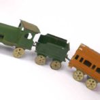 image of JEP tin train penny toy