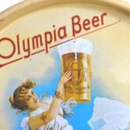 image of cetnre of Olympia Beer Tray centre
